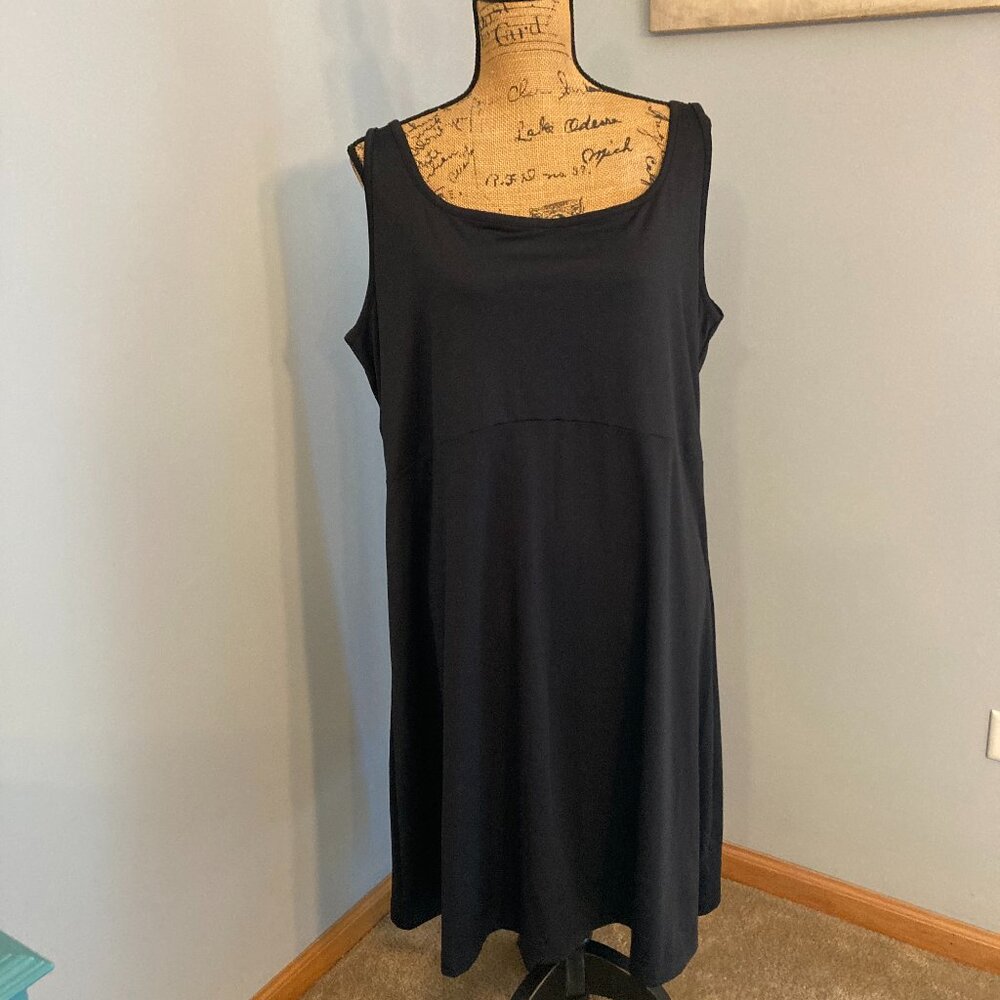 Columbia NWOT Black Tank Summer Dress Women Size 2X